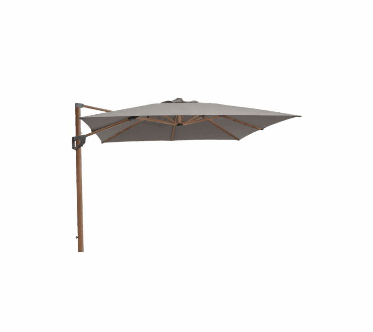 Grand Parasol Rectangulaire Deporte 3x4m Protection Solaire Optimale Pour Terrasse Et Jardin 4