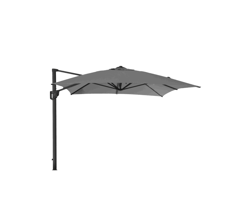 Grand Parasol Rectangulaire Deporte 3x4m Protection Solaire Optimale Pour Terrasse Et Jardin 7