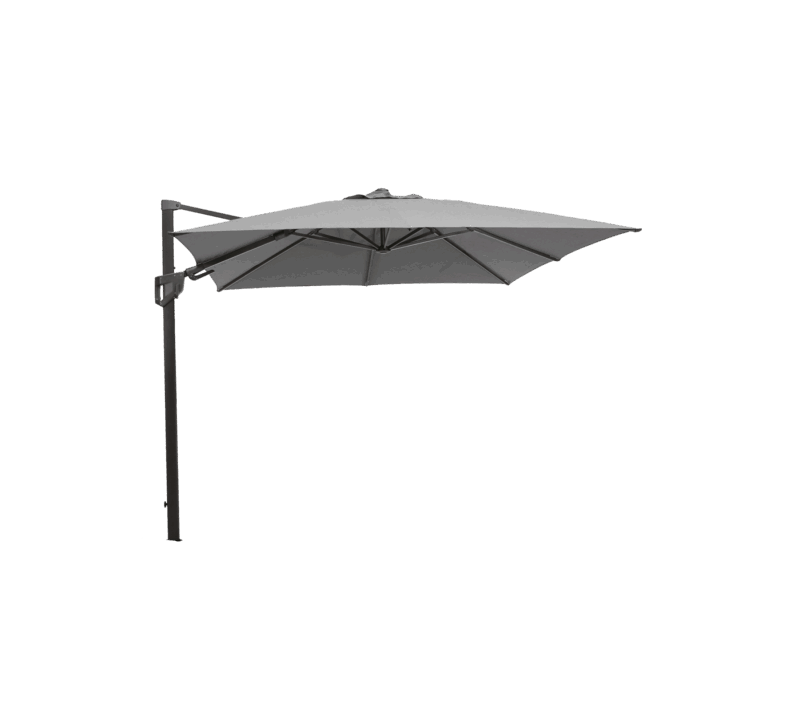 Parasol Carre Inclinable 3x3m Haut De Gamme Pour Jardin Et Terrasse 14