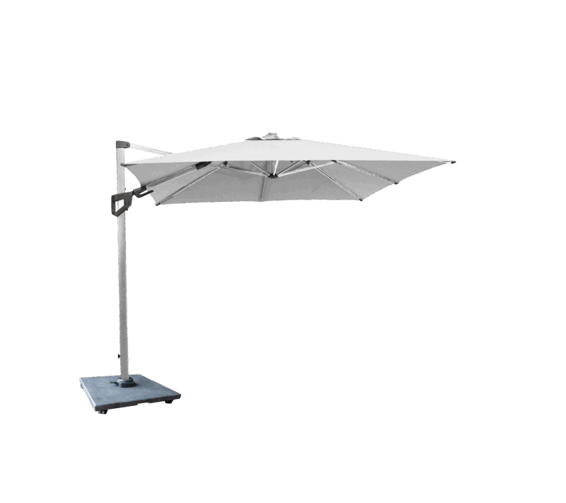 Parasol Carre Inclinable 3x3m Haut De Gamme Pour Jardin Et Terrasse 3