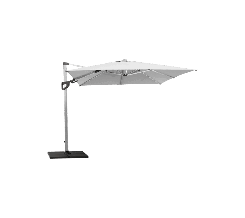 Parasol Carre Inclinable 3x3m Haut De Gamme Pour Jardin Et Terrasse 4