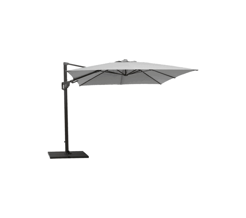 Parasol Carre Inclinable 3x3m Haut De Gamme Pour Jardin Et Terrasse 5