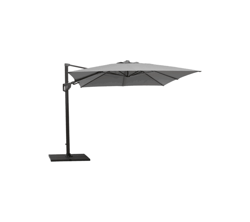 Parasol Carre Inclinable 3x3m Haut De Gamme Pour Jardin Et Terrasse 6