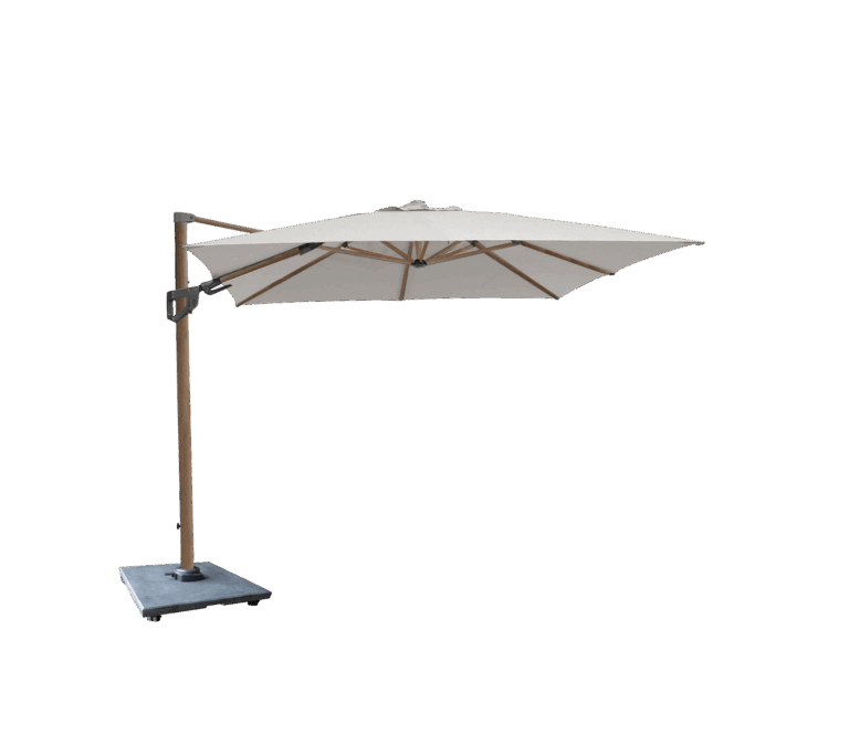 Parasol Carre Inclinable 3x3m Haut De Gamme Pour Jardin Et Terrasse 7