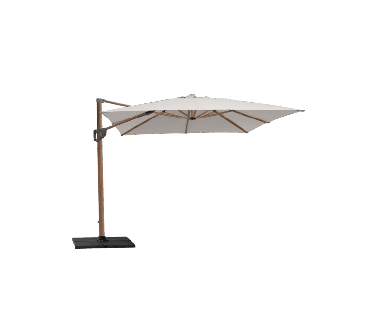 Parasol Carre Inclinable 3x3m Haut De Gamme Pour Jardin Et Terrasse