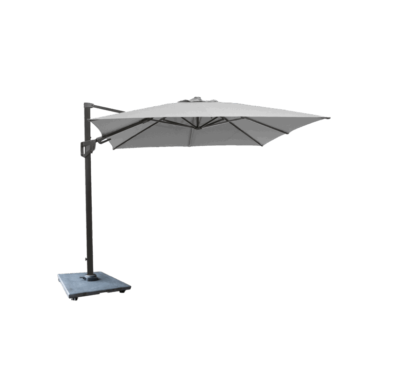 Parasol Carre Inclinable 3x3m Haut De Gamme Pour Jardin Et Terrasse 8
