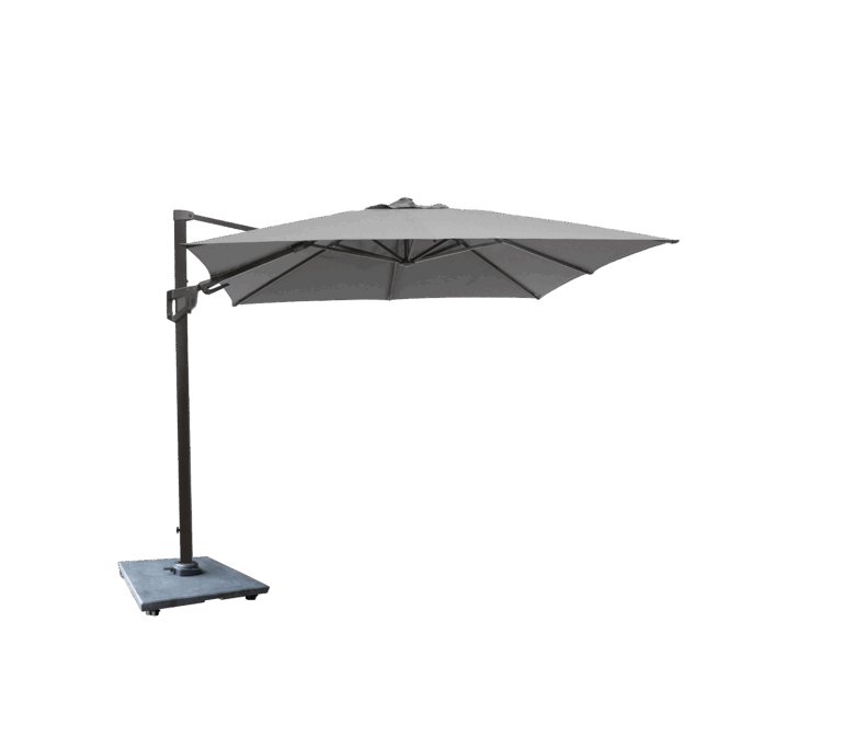 Parasol Carre Inclinable 3x3m Haut De Gamme Pour Jardin Et Terrasse 9