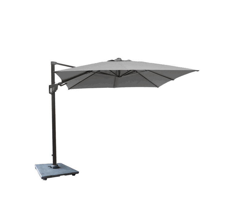 Parasol Carre Inclinable 3x3m Haut De Gamme Pour Jardin Et Terrasse 9