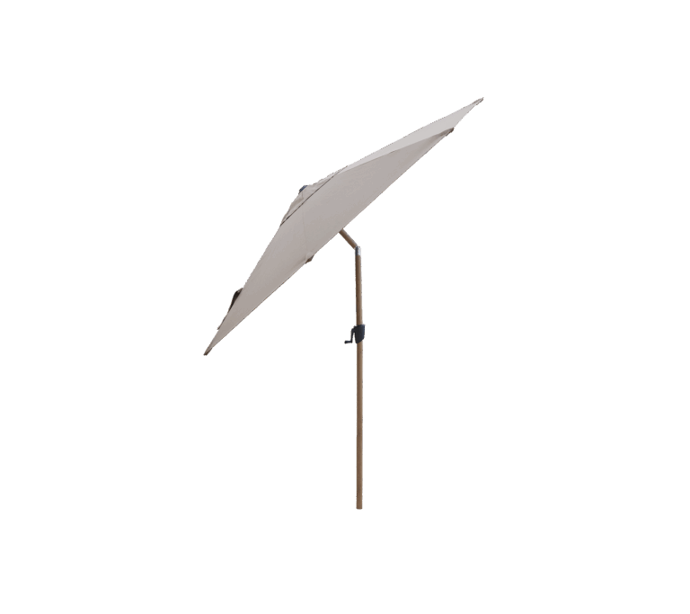 Parasol De Jardin Rond 3m Avec Manivelle Pour Terrasse Et Exterieur 1