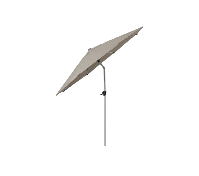 Parasol De Jardin Rond 3m Avec Manivelle Pour Terrasse Et Exterieur 2