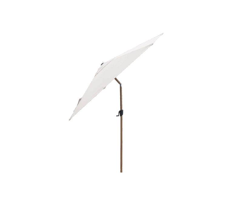 Parasol De Jardin Rond 3m Avec Manivelle Pour Terrasse Et Exterieur