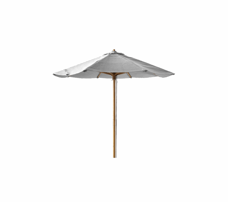 Parasol Jardin Rond 24m Avec Systeme De Poulie Facile A Ouvrir 1